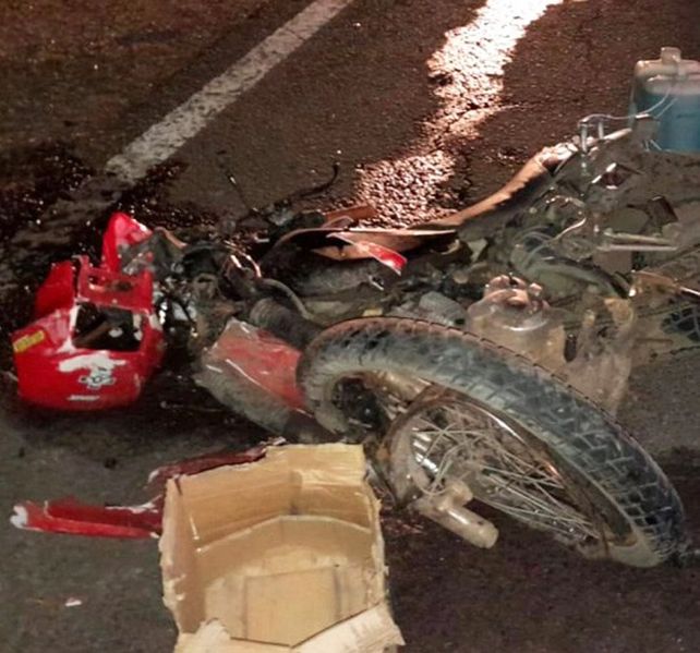 Motociclista permanece internado en el hospital Santa Rosa de Villaguay