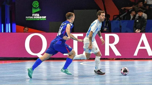 Argentina doblegó a Croacia y pasó a los cuartos del Mundial de futsal