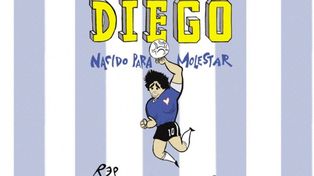 Diego. Nacido para molestar, el último libro del dibujante Rep, se presentará el 1º de diciembre en Rosario.&nbsp;