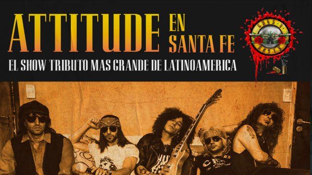 Vuelve a Santa Fe Attitude, el show a Guns N Roses más grande de Latinoamérica