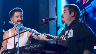 Camilo y Migue Granados compartiendo la versión de Seminare de Serú Girán&nbsp;