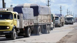 El caos de&nbsp; camiones en la ruta 91 generó ya numerosas quejas.