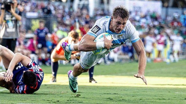 Los Pumas 7´s se metieron en semifinales del Seven de Perth.