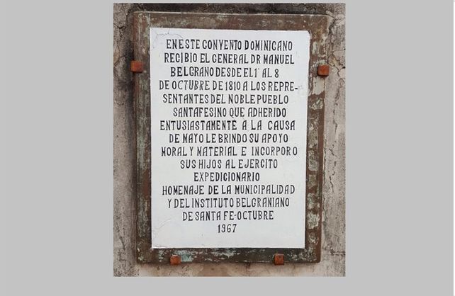 Quieren cerrar el convento de Santo Domingo: un monumento histórico donde se hospedó Belgrano