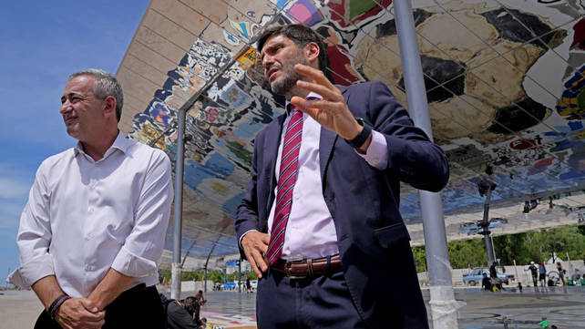El intendente Pablo Javkin y el gobernador Maximiliano Pullaro destacaron el logro