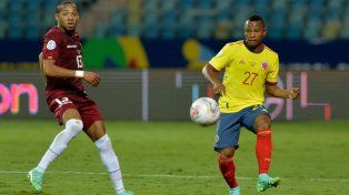 Con la selección. Campaz es tenido en cuenta por el cuerpo técnico de Colombia.