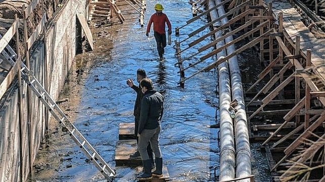 Avances en la obra integral de calle Gálvez