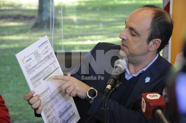 Corral anunció una reducción del 10 por ciento en la tarifa del gas