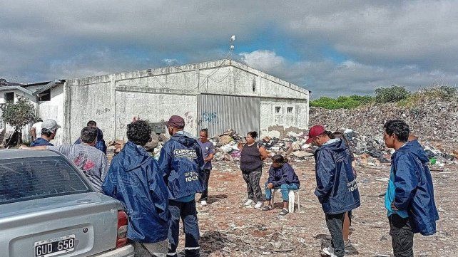 Denunciaron que los cartoneros de Bovril están en una&nbsp;situación de extrema&nbsp;vulnerabilidad.