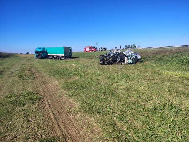 El siniestro vial se registró sobre la ruta 34