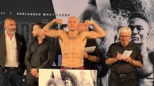 El pesaje oficial se realizará el martes. Por el peso pautado de antemano, Wenceslao Mansilla y su adversario no podrán superar los 78 kilogramos en la báscula.