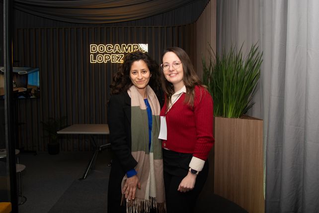 Fiorella Strano y Liz Petersen