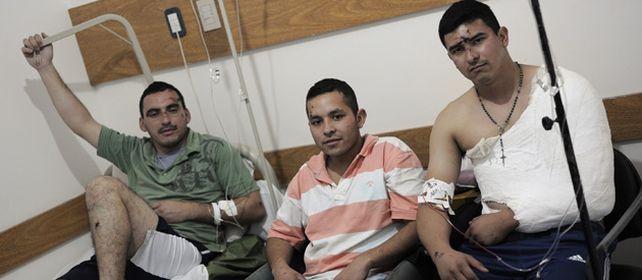 Los gendarmes Daniel Rojas Pérez