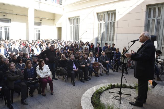 promesa. Lifschitz realizó el anuncio en junio pasado cuando se celebró un nuevo aniversario de la Reforma Universitaria.