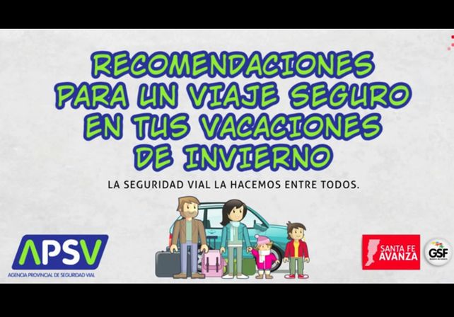 Recomiendan mayor precaución en los viajes en rutas para prevenir siniestros viales