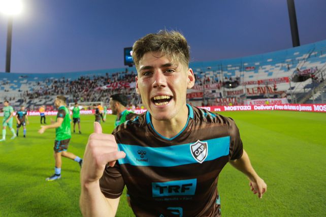 Franco Díaz tiene 23 años y tuvo un buen año en Platense.