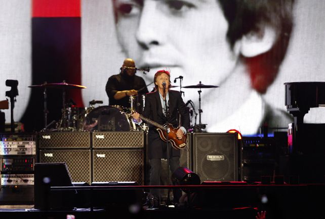 Cant Buy Me Love fue otro de los éxitos de The Beatles que tocó sir Paul McCartney en La Plata.