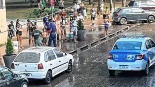 La policía tuvo que intervenir en los festejos de carnaval en Gualeguay.