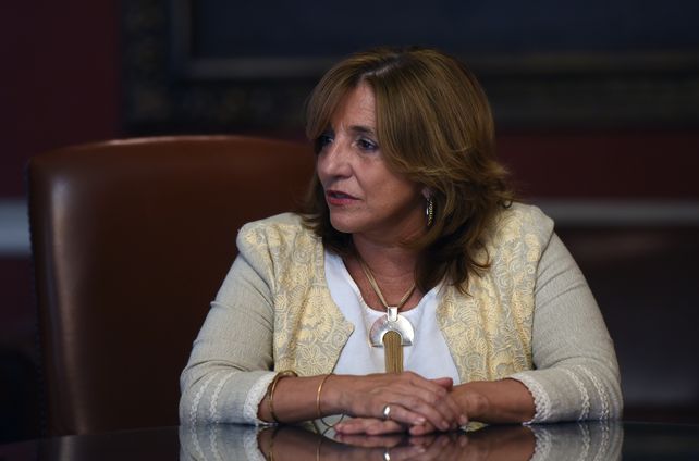 La ministra de Infraestructura