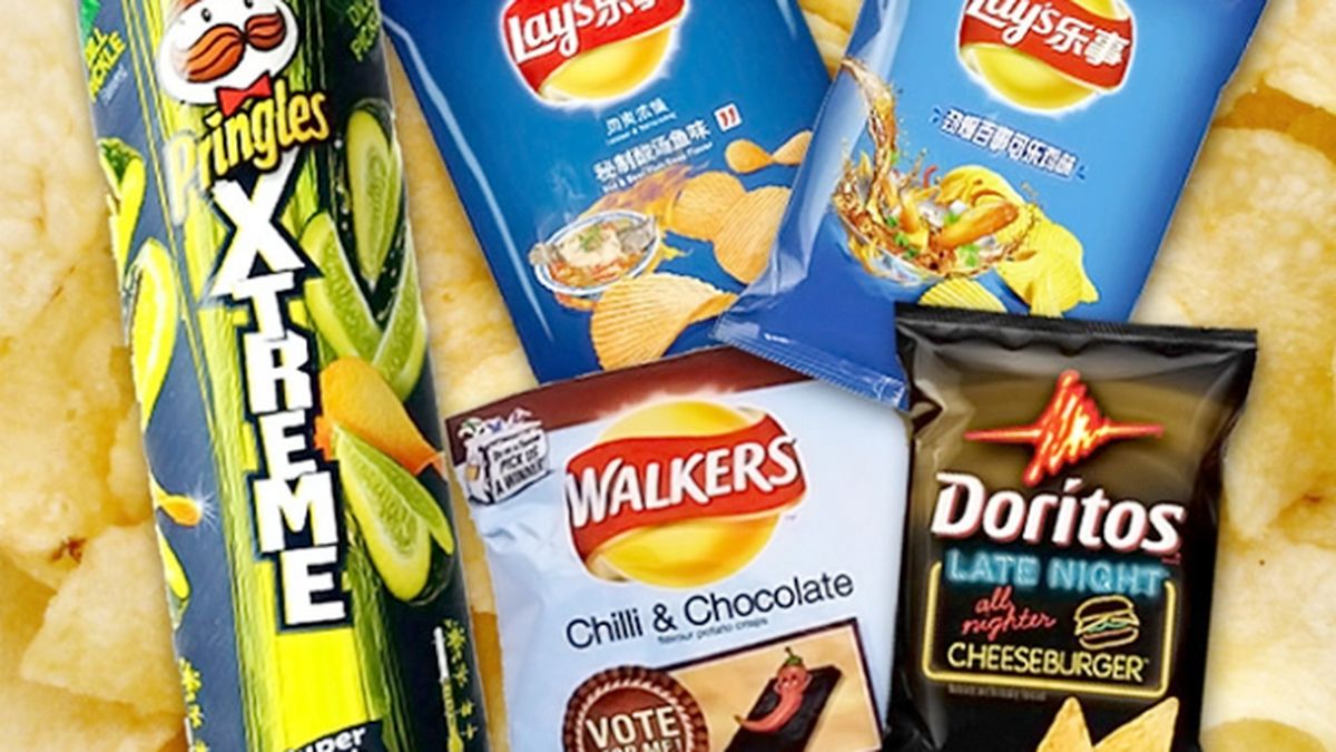 Los seis sabores más extraños de papas fritas