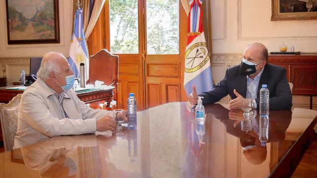 Perotti-Lifschitz tuvieron una reunión a solas