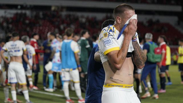 Con esta imagen terminó Central ante Independiente.