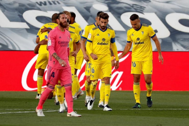 El Real Madrid cayó como local ante el Cádiz por 1-0.