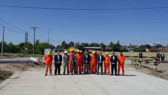 El presidente Macri visitó las obras del Plan Hábitat que se ejecutan en San Benito