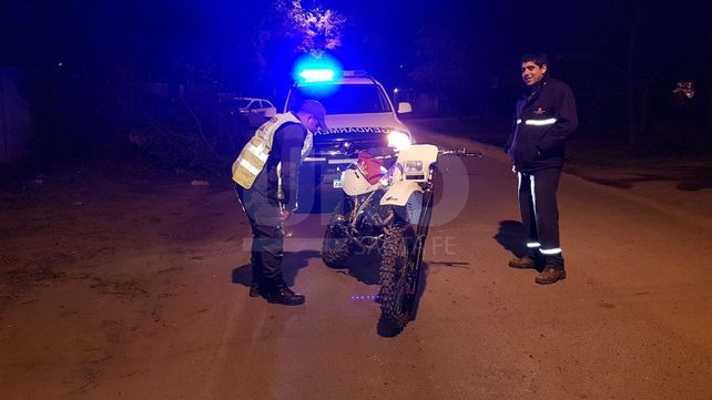 Gendarmería apresó a un hombre con una moto robada en Santo Tomé