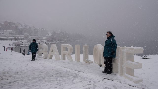 Intensas nevadas en los principales destinos turísticos de la Patagonia