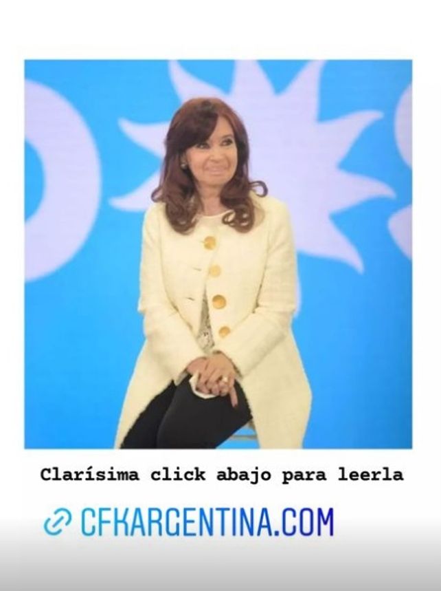 Florencia Kirchner respaldó la explosiva carta de Cristina a Alberto Fernández