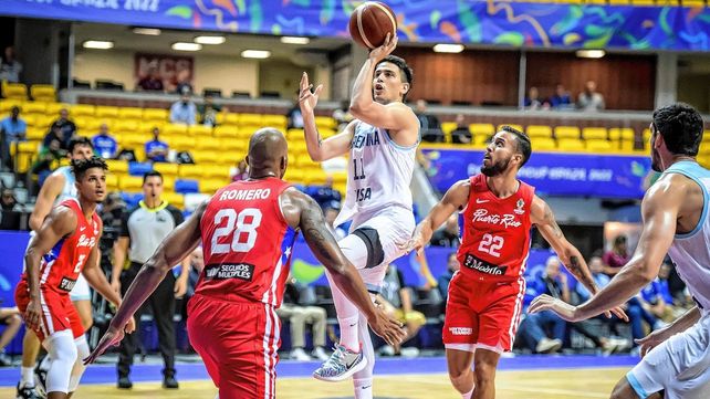 Argentina logró su segundo triunfo en la AmeriCup de Brasil.