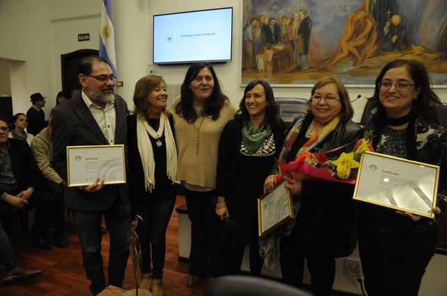 El Concejo reconoció a la artista Lucía Schmidhalter