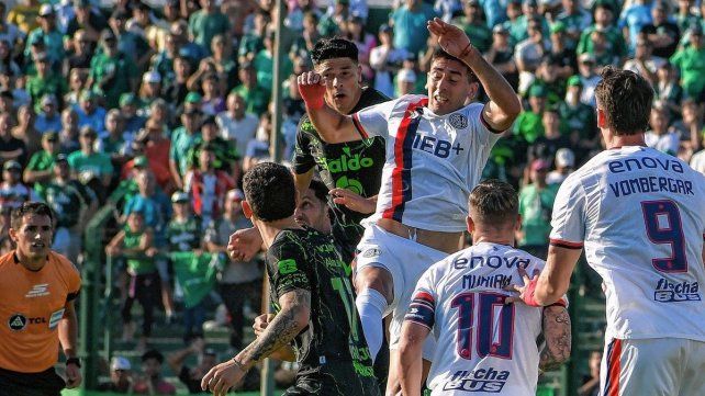 San Lorenzo jugó con Sarmiento en Junín.