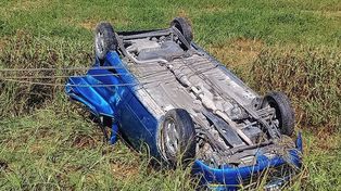 Diamante: un muerto tras un vuelco en la ruta 131