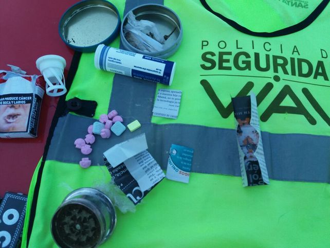 Secuestraron cocaína, marihuana y ketamina en un control en Colonia La Criolla, San Javier