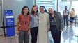 Misioneras. La hermana Sara Dalzotto y parte del grupo que partió ayer por la tarde rumbo a Perú. Misioneras. La hermana Sara Dalzotto y parte del grupo que partió ayer por la tarde rumbo a Perú.