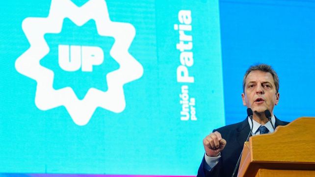 El candidato de Unión por la Patria (UxP)