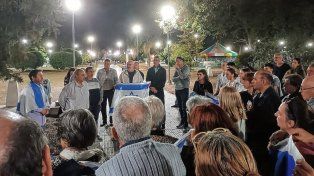 Marcha para repudiar el atentado terrorista en Israel
