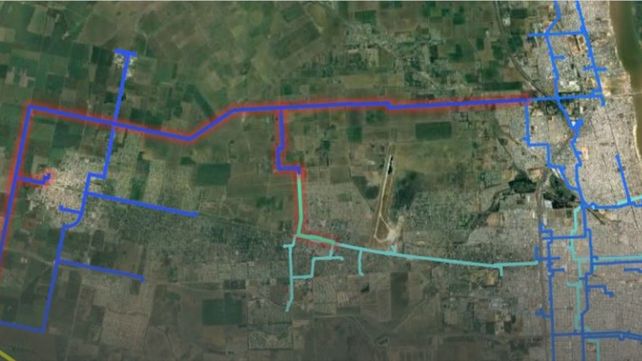 El gasoducto Gran Rosario incorpora 36 km. de nuevos ramales y 25 km. de redes de distribución.