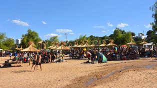 Villa Constitución: elegida por sus espacios verdes y playa pública para disfrutar del río este verano