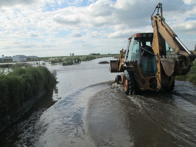 Sin parar. Desde las lluvias se trabajó en la reparación de caminos.&nbsp;