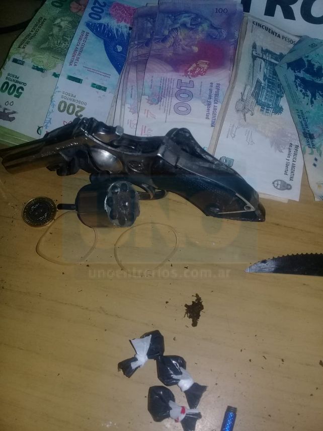 Vendedor de drogas amenazó a un vecino y descubrieron venta fraccionada