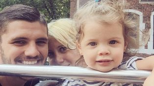 El tierno video de Francesca, la hija de Icardi y Wanda buscando a su padre