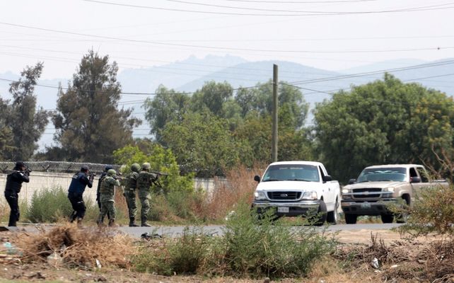 Palmarito. Aquí se enfrentaron anteanoche militares y grupos armados.&nbsp;