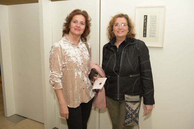 Marisa Bensuley y Rosa Carugatti.
