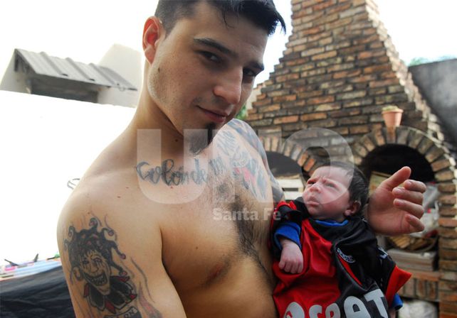 Soy fanático de Colón y quería que mi hijo lleve el nombre del club de mis amores