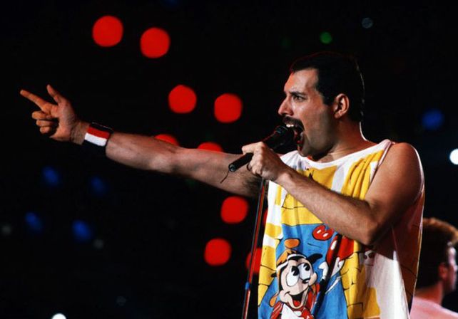 Freddie Mercury. Foto: Internet