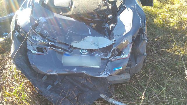 Vuelco fatal de un automóvil en ruta provincial 39, a la altura de la localidad de Arrufó
