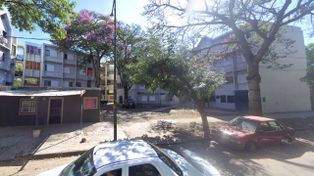 Juan XXIII al 5600, en el barrio Triángulo de Rosario, donde fue hallado un hombre sin vida